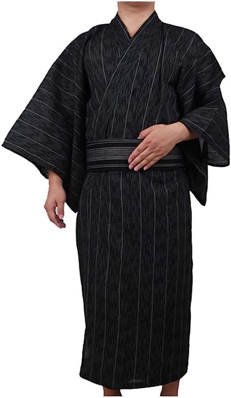 Maysong Kimono Japonés Yukata Japonés Para Hombre Bata De Pijama