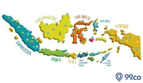 Peta Indonesia Lengkap Dengan Nama Provinsi Kalimantan Utara Dalam My