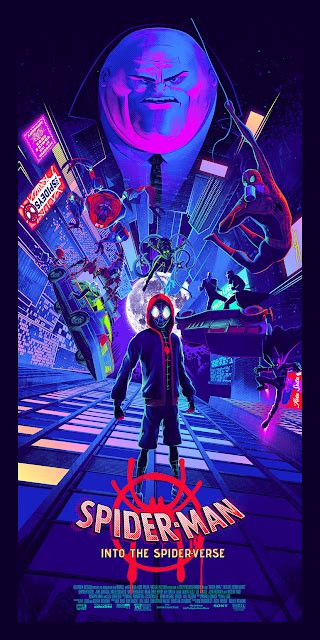 the geeky nerfherder coolart spider man into the spider verse prints by juan ramos through