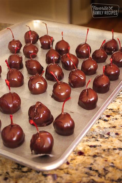 I have passed it on and am now posting here for all to share in this classic christmas tradition! Old Fashioned Chocolate Cherries | Favorite Family Recipes