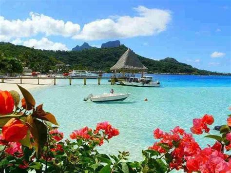 Beautful Bora Bora French Polynesia Wonders Of The World Sandy Beaches