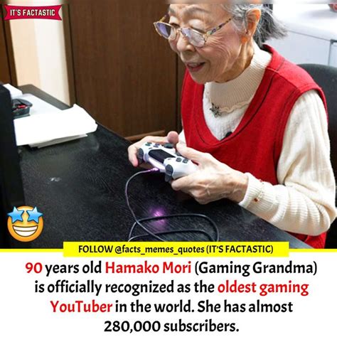 gaming grandma oldest gaming youtuber in the world