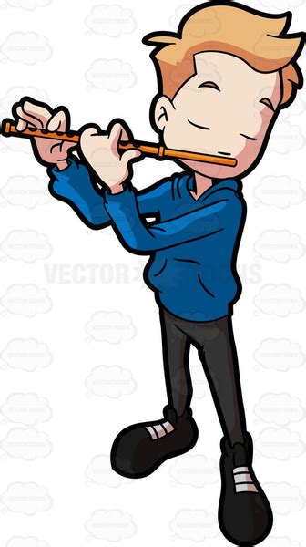 Playing The Flute Clipart Free Images At Vector Clip Art