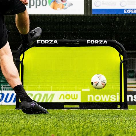 Forza Pod Aluminium Folding Football Goal Net World Sports
