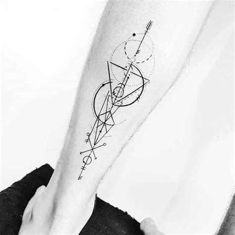 Geometric Arrow Tattoo Designs
