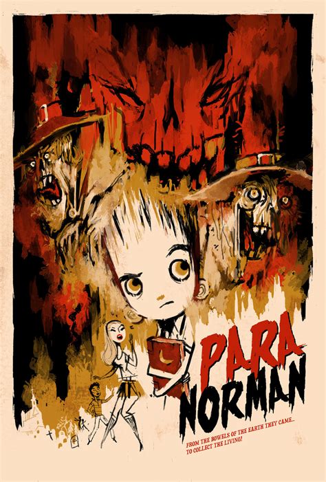 Cool Paranorman Poster Art From Kevin Dart — Geektyrant