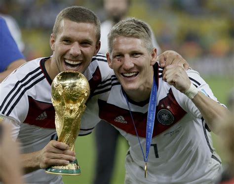 The midfielder also announced the move on twitter, leaving a nice message for. Germany honour Schweinsteiger, Podolski with farewell games