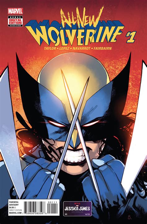 All New Wolverine Vol 1 1 Marvel Wiki Fandom