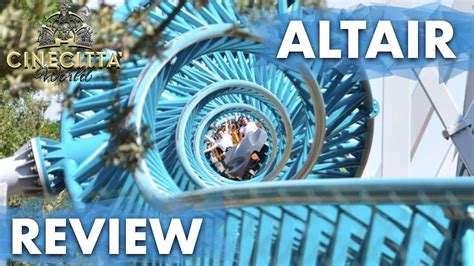 Review Altair Cinecittà World 10 Inversion Coaster Youtube