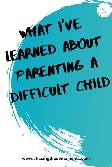 Parenting a Difficult Child