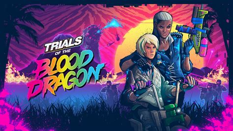 Trials Of The Blood Dragon Wallpaper HD Games Wallpapers K Wallpapers Images Backgrounds Photos