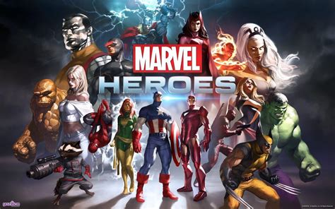 Marvel Heroes Wallpapers Wallpaper Cave