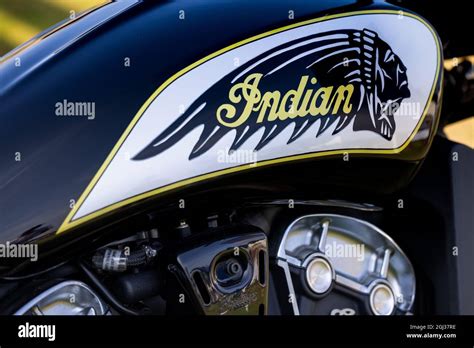 Indian Motorcycle Logo Hi Res Stock Photography And Images Alamy