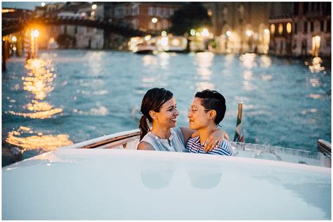 Denise Katrina The Most Beautiful Same Sex Surprise Proposal In Venice Serena Genovese