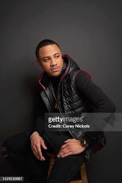 Tequan Richmond Of Bets Boomerang Poses For A Portrait During The