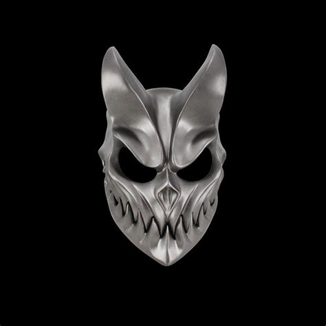 Heavy Metal Deathcore Maskhalloween Propscosplay Demon Masks Etsy Uk