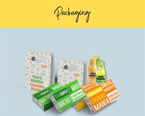 Churro Mania And Taco Mania Rebranding And Brand Building On Behance