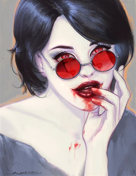 Vampire Portrait By Fantasio On Deviantart