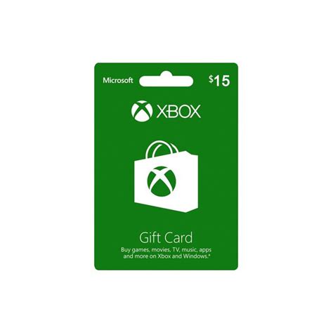 Xbox Card 15 Us Store