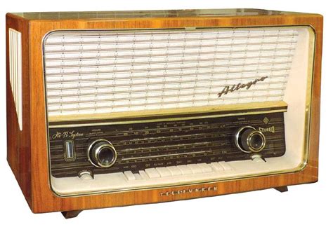 Radio Telefunken Allegro Model 5183w Export Wood