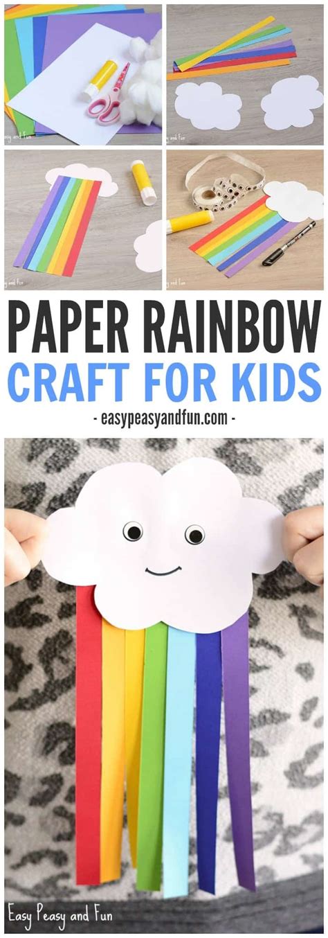 10 Fun Kids Rainbow Crafts Diy Thought