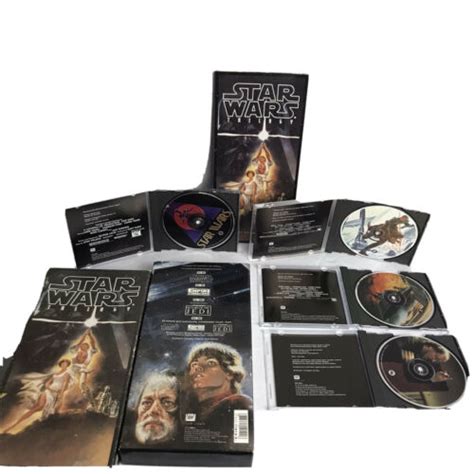 Star Wars Trilogy The Original Soundtrack Anthology 1993 4 Cd Complete