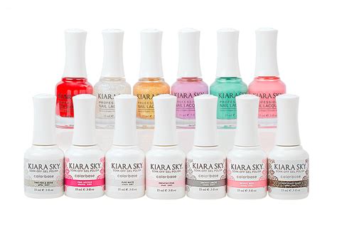 Polka Dots | Black and Pink Glitter Nail Lacquer | Kiara Sky | Kiara sky gel polish, Gel lacquer ...