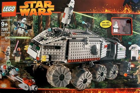 Lego 7261 Star Wars Clone Turbo Tank En Doos Old School Toys