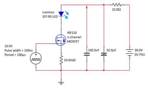 Electronic High Power Pulsed Led Driving Circuit Valuable Tech Notes