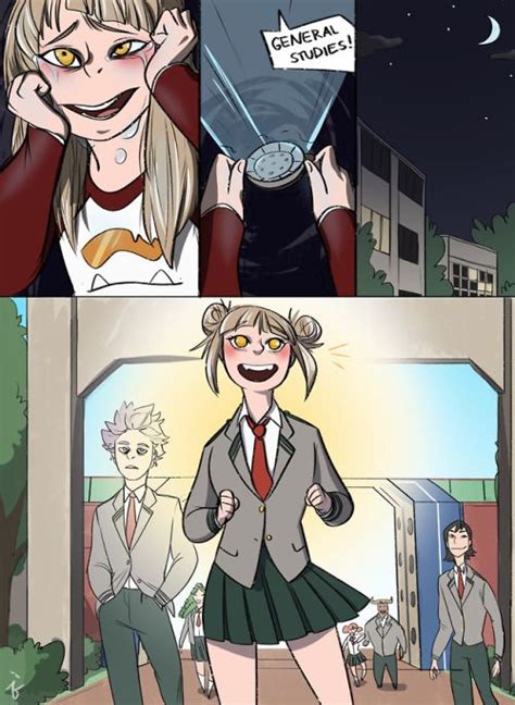 Read Right To Left Toga Himiko Hero Au Even With Her Agility H My Hero