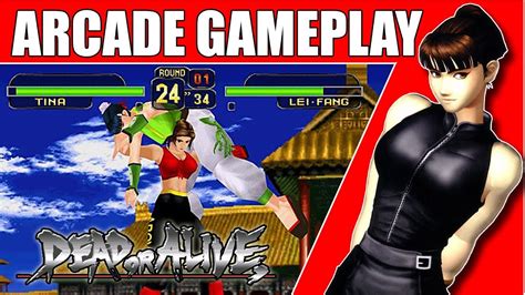 Dead Or Alive Arcade Gameplay Hard Mode Tina Armstrong Hd