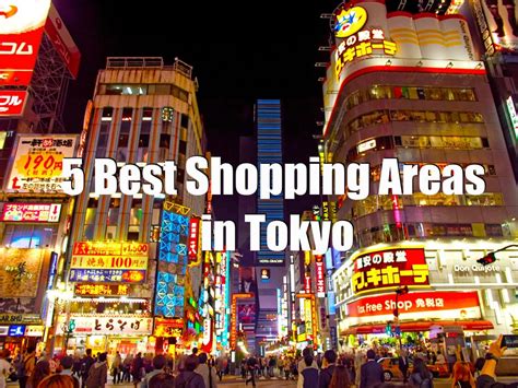 5 Best Shopping Areas In Tokyo 2019 Japan Travel Guide Jw Web Magazine