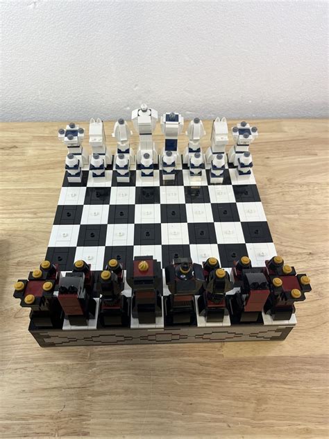Lego Iconic Chess Set Retired First Edition Complete