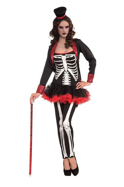 Adult Miss Bone Jangles Women Skeleton Costume 3699 The Costume Land