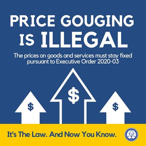 Residents Urged To Watch For Price Gouging Office Of The Attorney