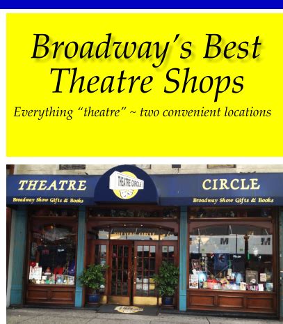 Broadway's Best Theatre Shops Everything 