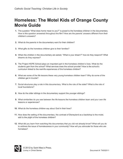 While homelessness services often provided effective local support to families, the report noted that the system struggled to address problems of insufficient affordable housing supply, poverty, and gaps in other services such as child welfare and. "Homeless: Motel Kids of Orange County" Movie Guide | Saint Mary's Press