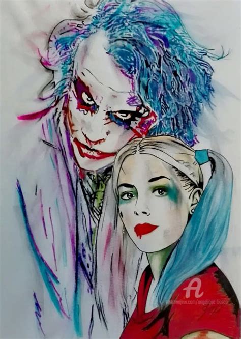 Harley Quinn Drawing Harley Quinn Artwork Joker And H