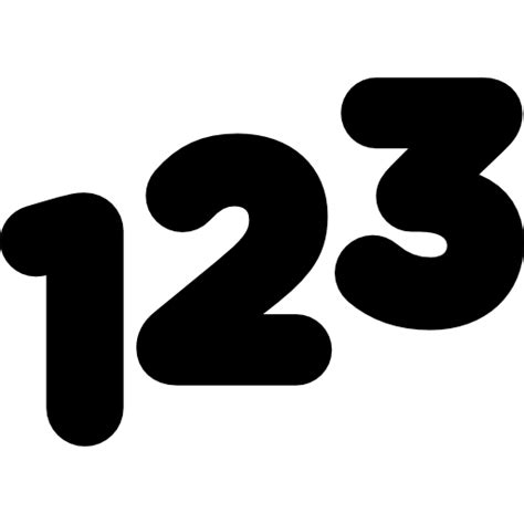 123 Numéros Icons Gratuite