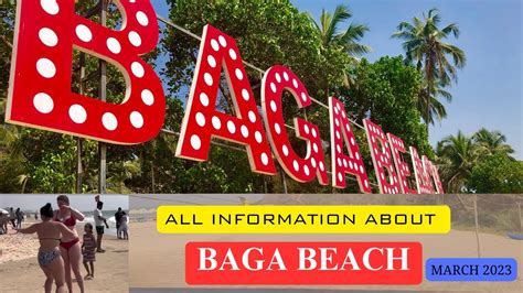 Baga Beach Goa Baga Beach Nightlife In Baga Beach Shacks And Water Activities In Baga
