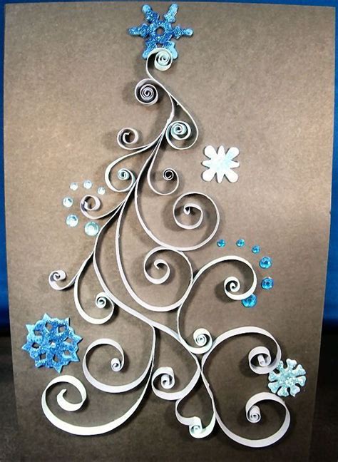 Quilled Christmas Tree This Would Be A Great Paper Quilling Pattern