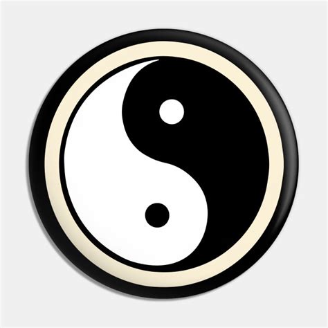 Ancient Chinese Philosophy Yin Yang Symbol Yin Yang Pin Teepublic Uk