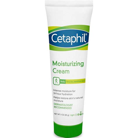 Cetaphil Moisturizing Cream For Drysensitive Skin 3 Oz Pack Of 5