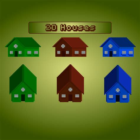 2d House Asset Pack By Markiro