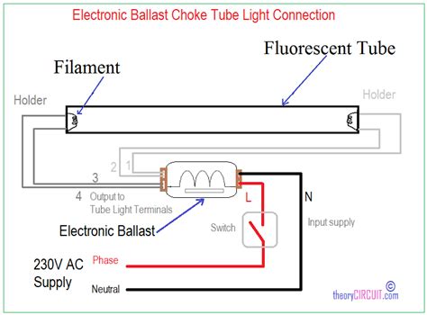 T8 Fluorescent Light Fixture Wiring Diagram For 2 Ballast Shelly Lighting