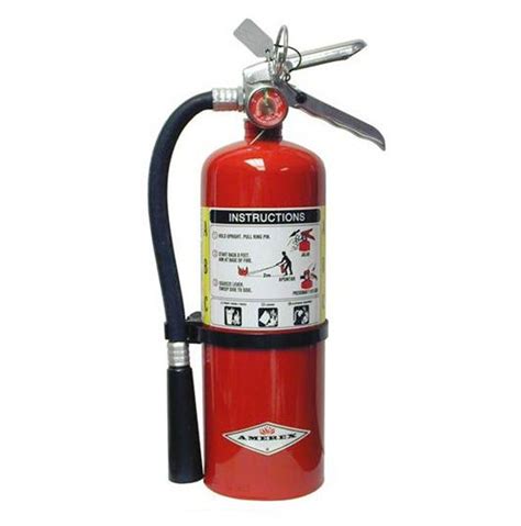 Amerex B500 5 Lb Abc Fire Extinguisher With Wall Bracket 2a10bc Fire Extinguisher
