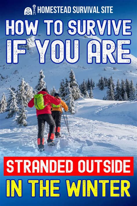 How To Survive If You Are Stranded Outside In The Winter