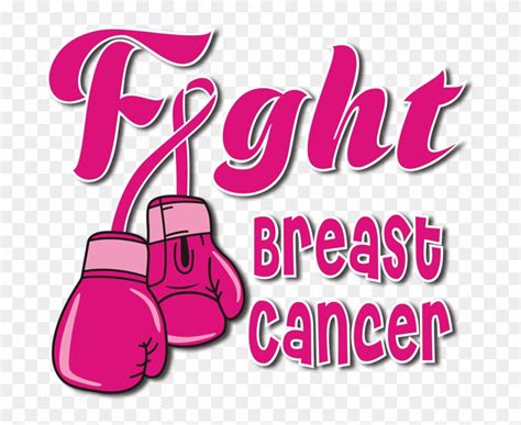 Fight Breast Cancer Pink Ribbon Themed Hot Press Desgin1 Hd Png