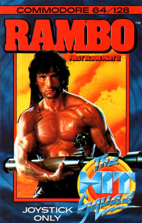 They are the mass market paperback books not the paperback version; Rambo: First Blood Part II (1986) box cover art - MobyGames