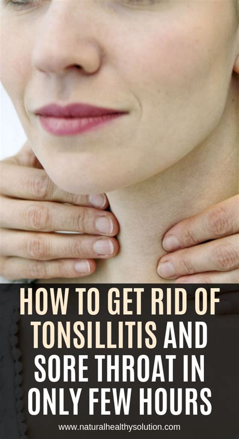 How To Get Rid Of Tonsillitis And Sore Throat In Only Few Hours Sore